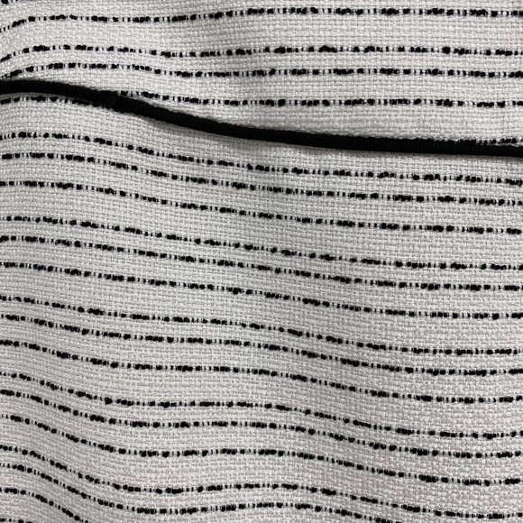 Le Suit Separates women's size 10 formal straight skirt glitters ivory black - Picture 8 of 11